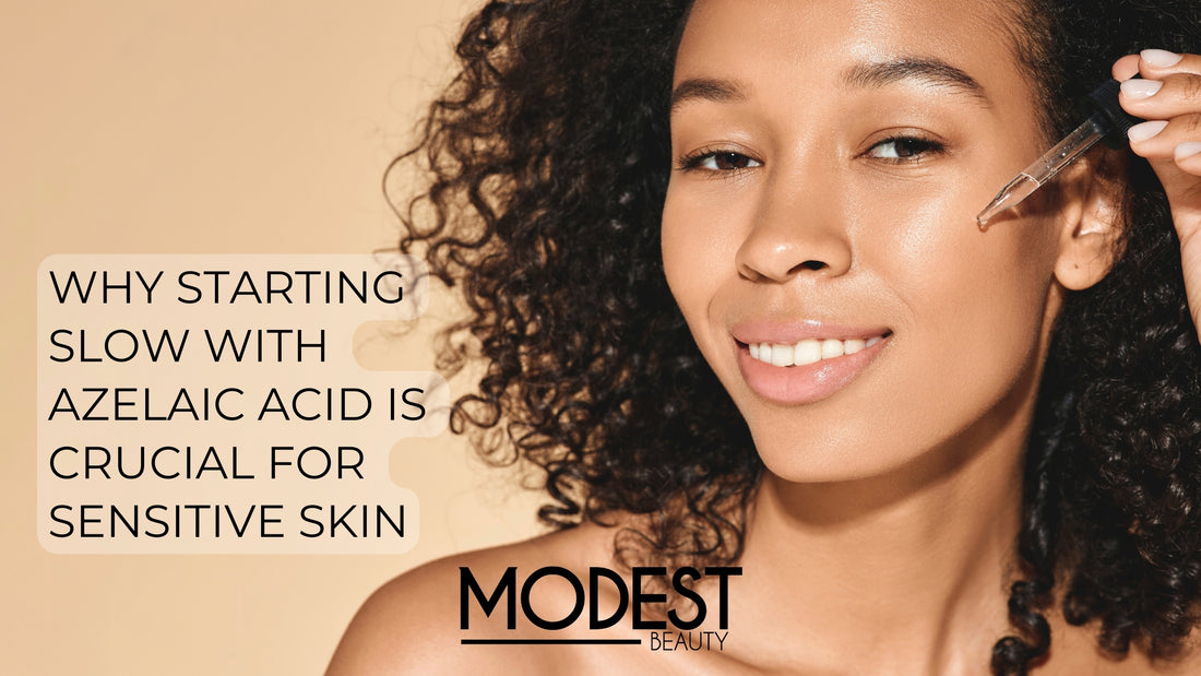 Why Starting Slow with Azelaic Acid is Crucial for Sensitive Skin